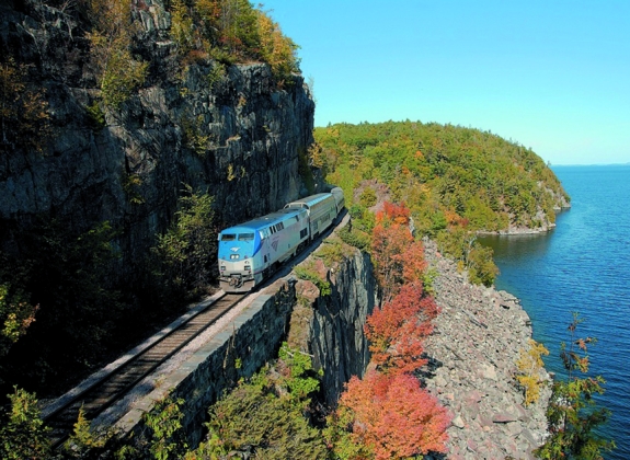 Amtrak Adirondack from Albany to Montreal