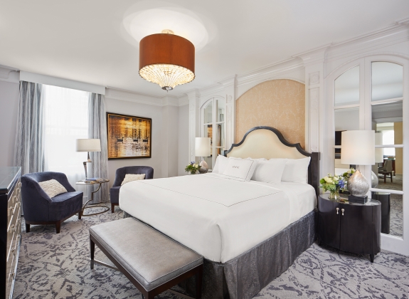 inside a bright hotel room - pick your perk