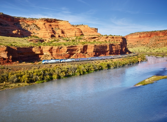 amtrak's famous california zephyr route