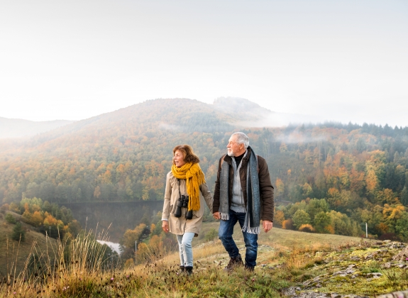 Freedom to Explore couple exploring national park