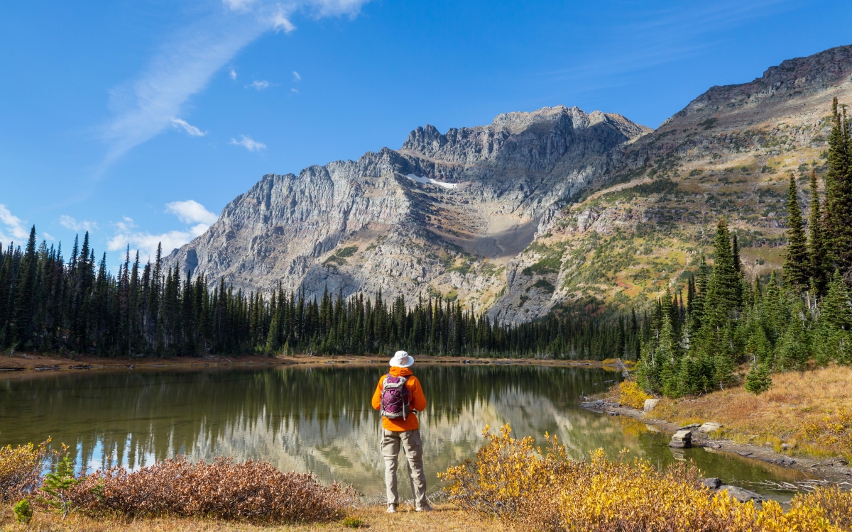 Hike in Glacier National Park, Montana