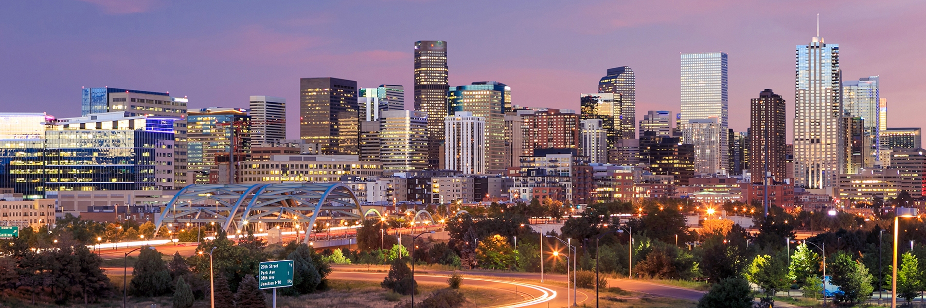 Denver City Skyline