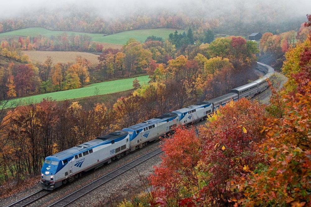 Autumn Views from the Train