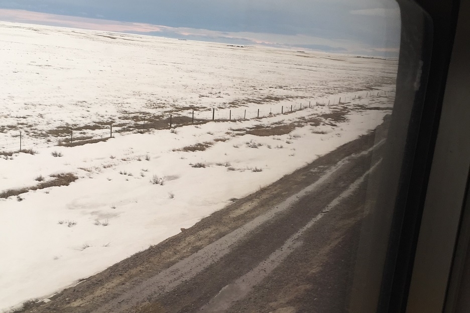 Montana Landscapes Onboard Train