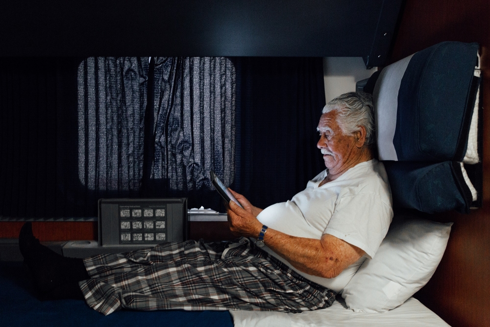 Superliner Bedroom - Amtrak Sleeper Cars