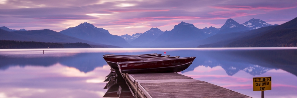 Glacier National Park Lake View